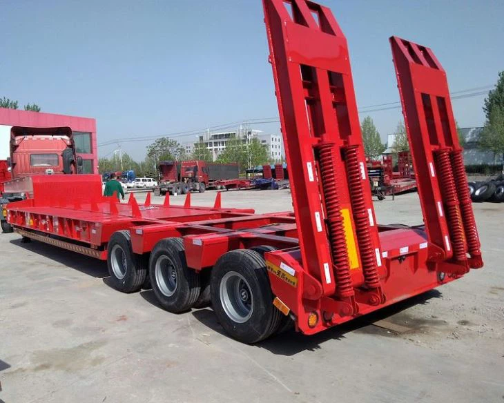 60 Ton Fixed Goosneck Lowbed Trailer