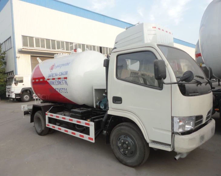 6CBM Propane Delivery Tank Truck