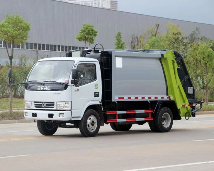 6CBM Rear Loader Garbage Truck