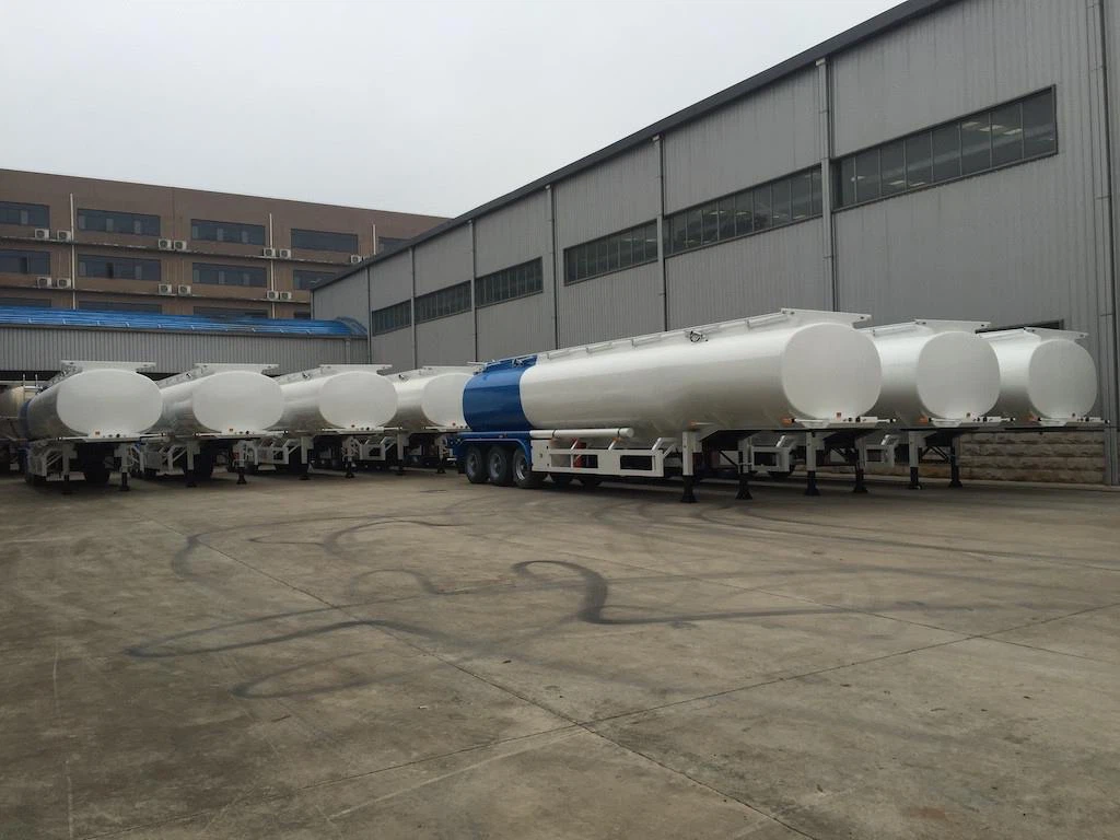 7 Units Fuel Transfer Tank Trailer Deliveried Panama