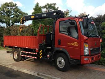 1 Unit Truck Mounted With Crane Deliveried Ghana