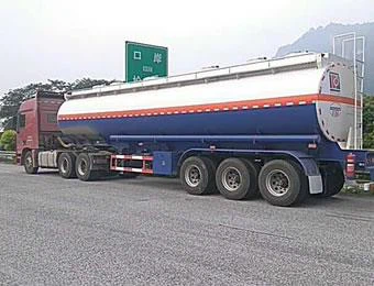 3 Units Steel Fuel Tank Trailer Delivered Vietnam