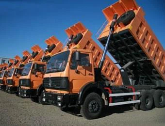 Heavy Duty Dump Truck 20 Tipper Export Uzbekistan