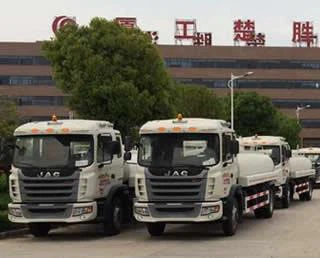 170 Units JAC Water Tank Trucks Export To Venezuela