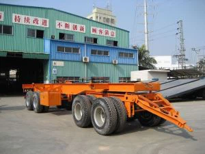 20 Feet Drawbar Chassis Full Trailer