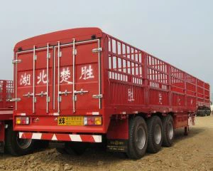 3 Axles Gooseneck Livestock Cargo Trailer