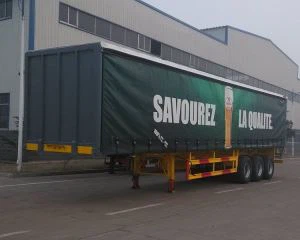 40 Ton Curtain Side Box Van Trailer