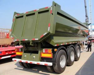 40 Ton U Box Type Rear Tipper Trailer