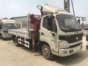 8M Knuckle Boom Truck Mounted Crane