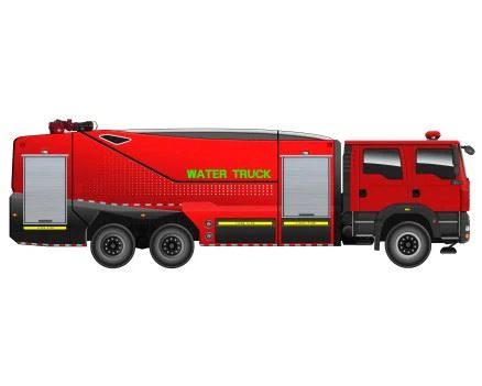 12 Ton Water Foam Fire Truck