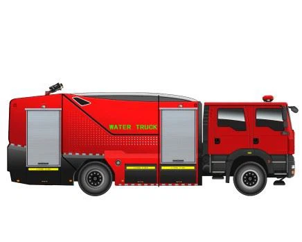 8 Ton Water Foam Fire Truck