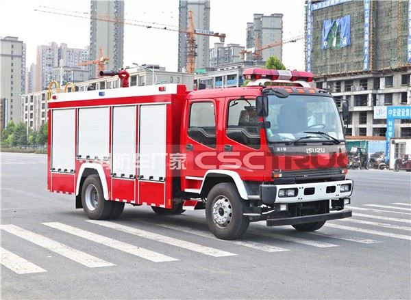 ISUZU FTR Water Fire Engine(6000 Liters)