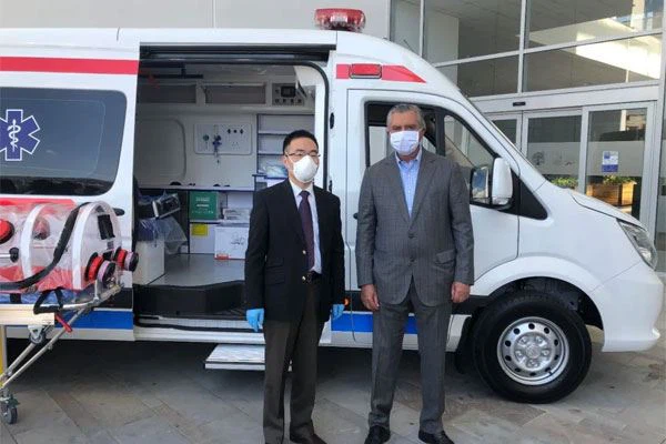 Foton Ambulance Vehicle Arrive In Ecuador