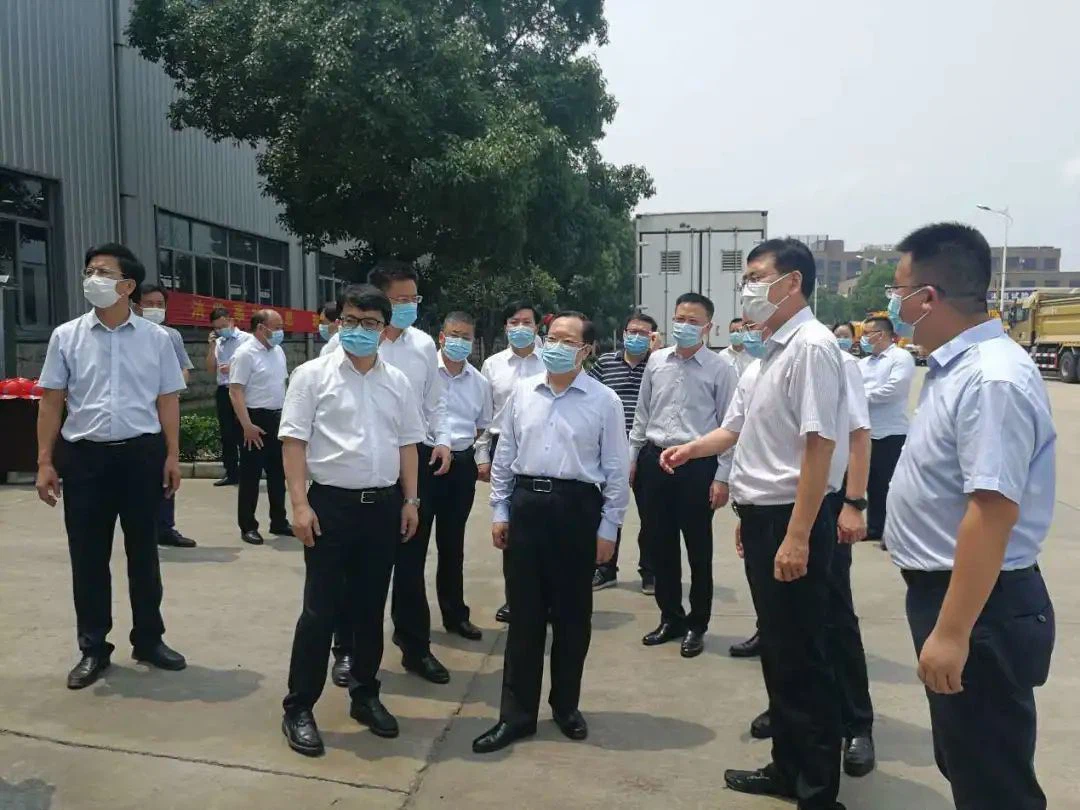 Governor Of Hubei Province And His Leader Team Visit CSCTRUCK