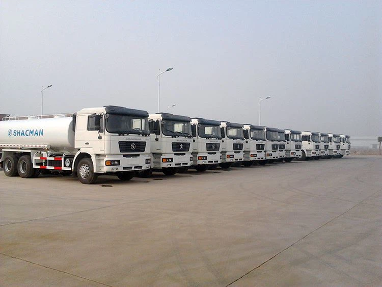 180 Units SHACMAN Water Tank Trucks Delivered To Nigeria