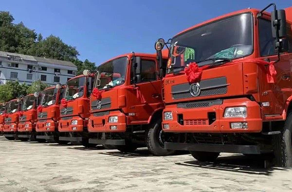 30 Nos Road Dump Trucks Delivered To Xingshan