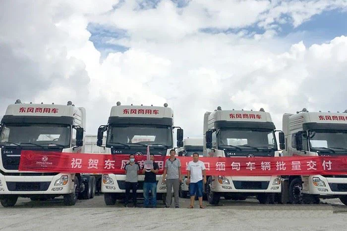 200 Units Dongfeng Vehicles Delivery To Oversea Market