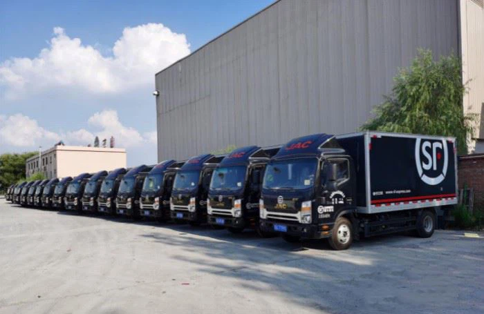 SF Express’s 1,000 Units JAC Light Truck Have Been Receipted