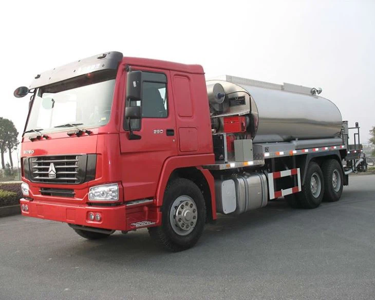 Rubber Asphalt Sprayer Truck