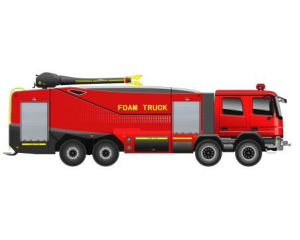 18 Ton Water Foam Fire Truck