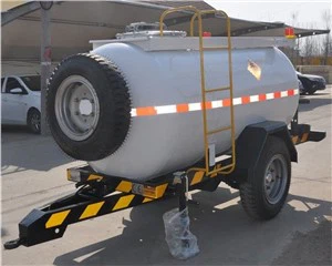 2000 Liters Single Axle Fuel Bowsers Trailer