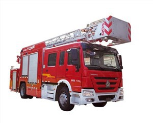 22 M Aerial Ladder Fire Truck