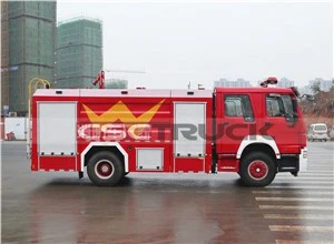 8 CBM Water Fire Apparatus