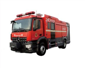 Arocs Compressed Air Foam Fire Truck