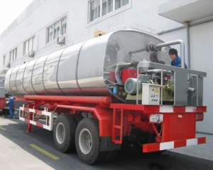 Asphalt Transport Tank Trailer