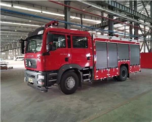 CAFS SITRAK Fire Fighting Truck