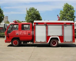 ISUZU 100P Water Tank Fire Truck