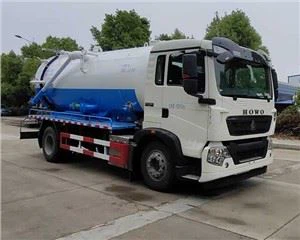 Vacuum Trucks With 8CBM Tank Capacity