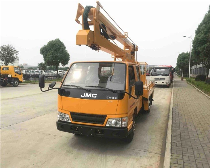 17M Articulated Bucket Truck With Water Jetting Tank