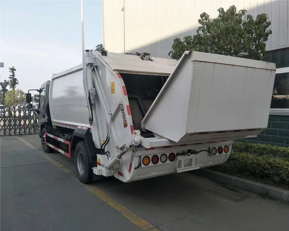 8m3 Garbage Compacter Without Bin Lifting Facility 4