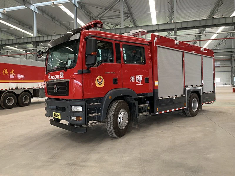 CAFS Unit HOWO Fire Truck