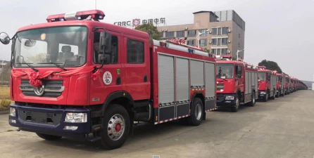 Batch Order 30 No. Fire Trucks Are Delivered To Bozhou