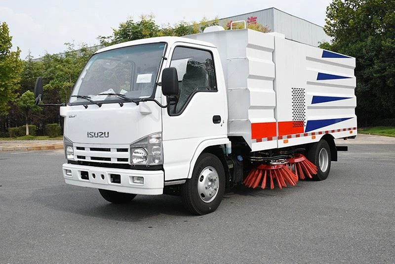 ISUZU Sweeper Truck Delivered To Dominica