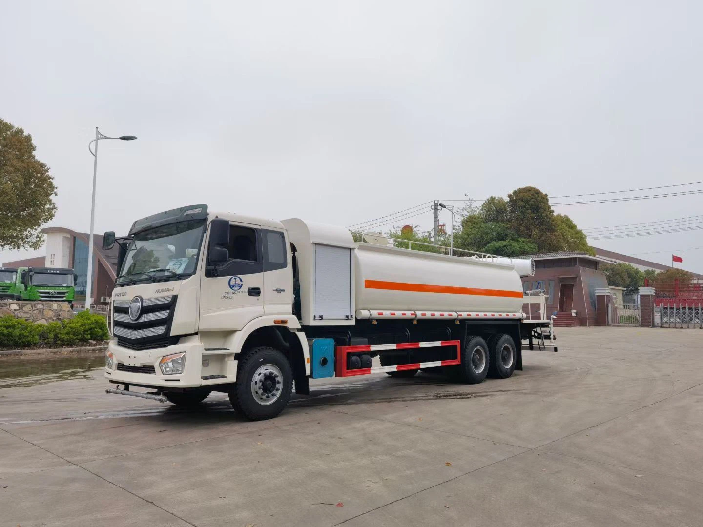 20CBM Water Mist Jet Fogger Mounted On FOTON ETX Delivered To Peru