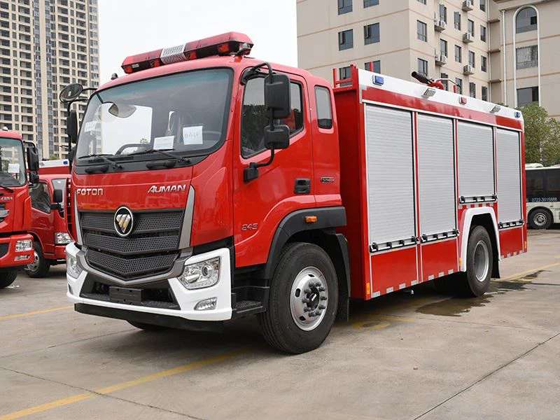 Water Foam Fire Truck Delivered To Dubai