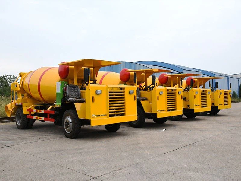 4 No. Of Tunnel Mixer Truck Delivered To Nepal