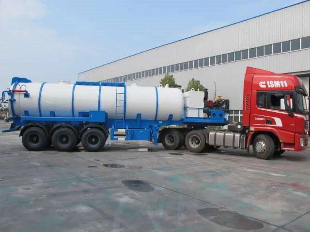 1 No. Of Sewer Trailer Is Exported To Russia