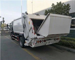 8m3 Garbage Compacter Without Bin Lifting Facility 4