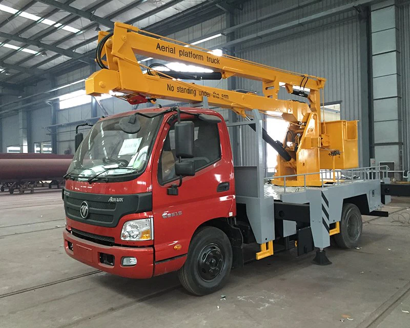 Tree Trimming Articulated Bucket Truck