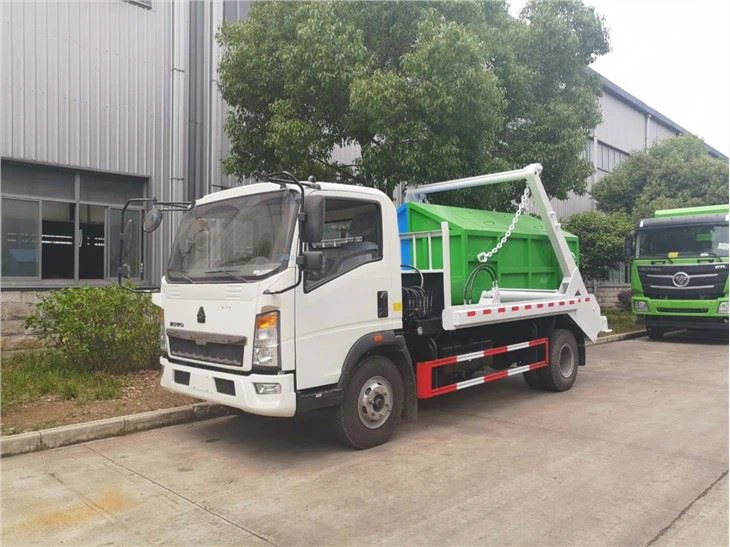 HOWO Skip Loader Garbage Truck