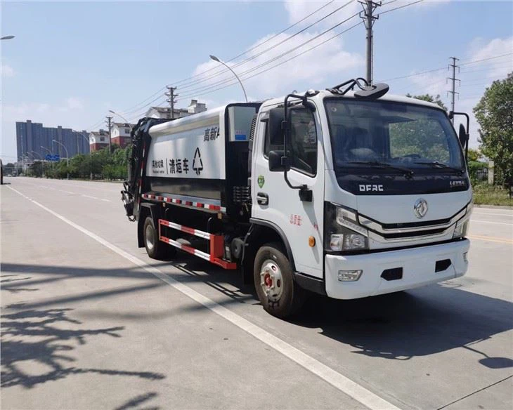 Mobile Refuse Compactor Truck