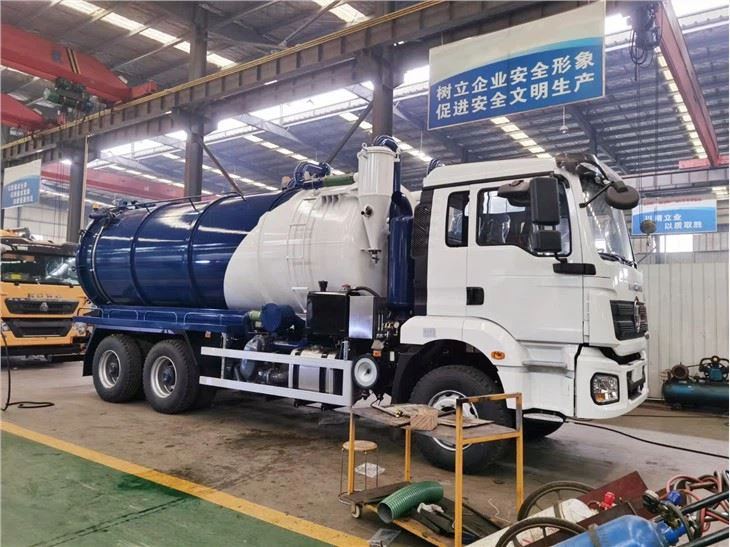 SHACMAN Sewage Tank Pump Truck