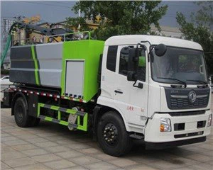 12 CBM Separated Tank Sewer Cleaning Truck