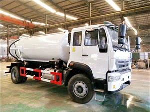 15,000 Liters Vacuum Sewer Truck