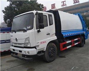 8CBM Rear Loading Trash Truck