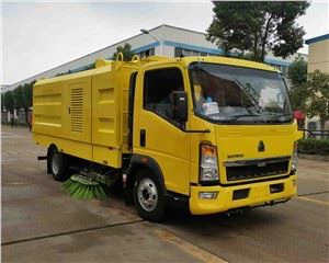 HOWO Road Cleanding Truck Right Hand Drive